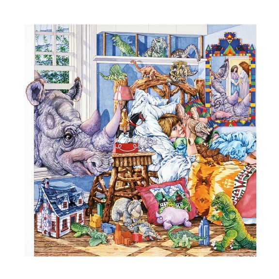Wendy Edelson 'Childs Room' Canvas Art