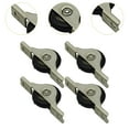 thumbnail image 6 of Sliding Door Wheels 4 Pack Nylon Pulley Silent Rollers Durable Iron Shell for Smooth Window and Door Movement, 6 of 9