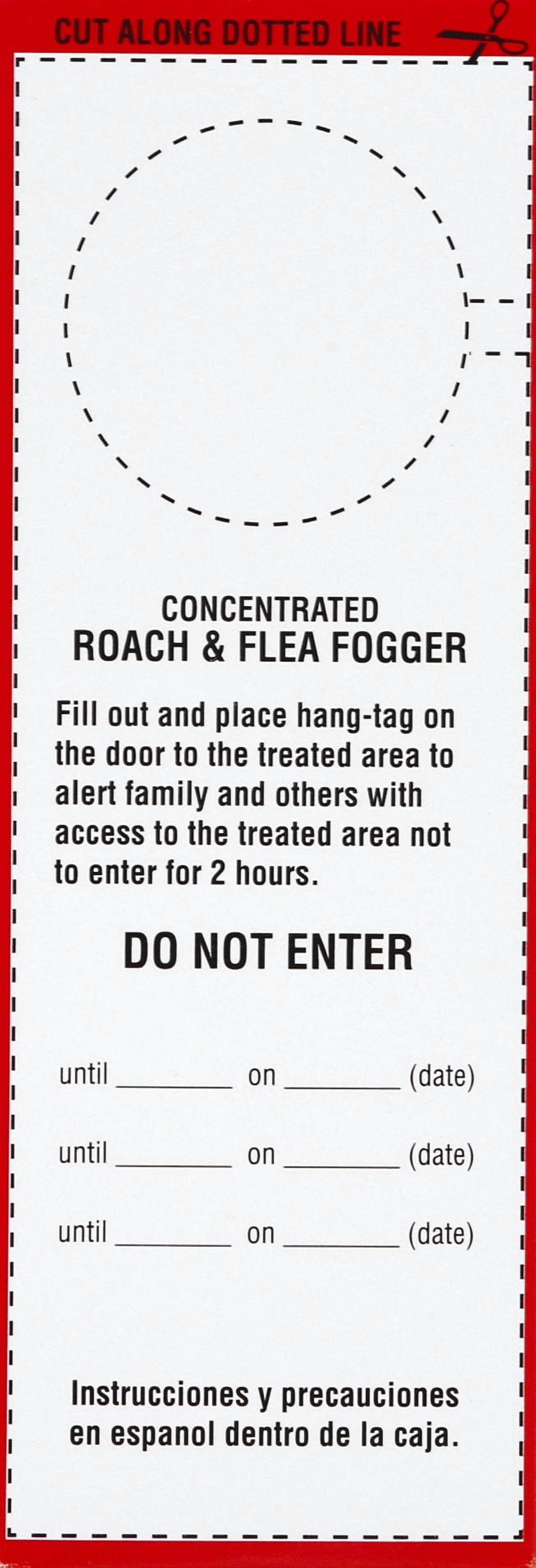 (6 pack) Bengal Roach & Flea Fogger, 3 - 2.7 oz. cans
