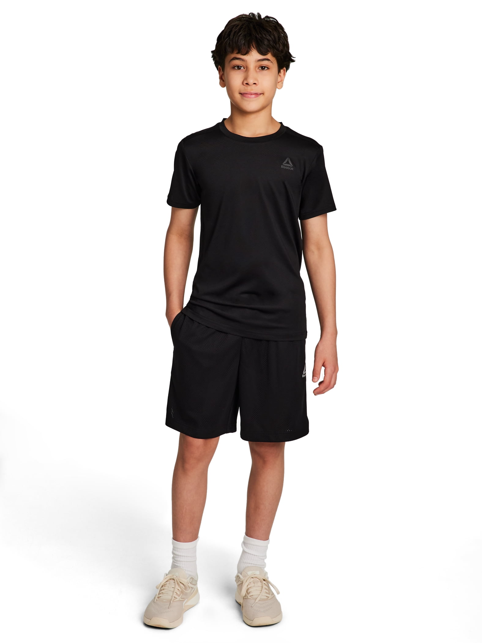 Reebok Boy's Athletic 2-Pack Mesh Short, Sizes 4-18