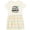 Natural with Stripes, variant on Inktastic Happy Birthday, Daddy I Love You Girls Toddler Dress