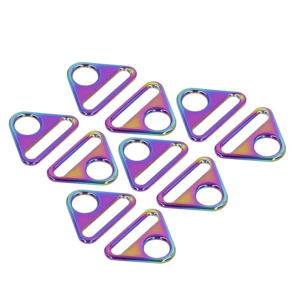 10 Adjustable Buckle, Zinc Alloy Luggage Accessories, Small Portable Purse Hardware, for Leather Craft, Belts, Ribbons, Wallets