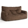 thumbnail image 4 of PamapicLife 2-Person Foam Filled Bean Bag Chair, Plush Corduroy Lazy Sofa, 4 of 7