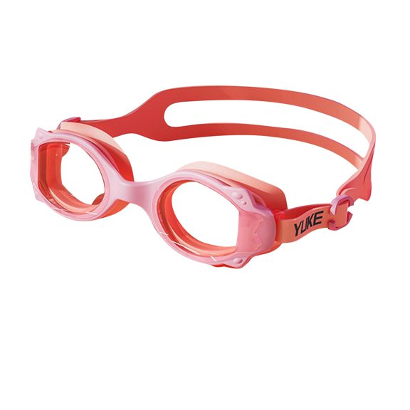 Tao Tao Flex Youth Swim Goggles | Leak-Free & Comfortable Kids Swim Goggles | Easy Adjust Split Head Straps Pink Free Size