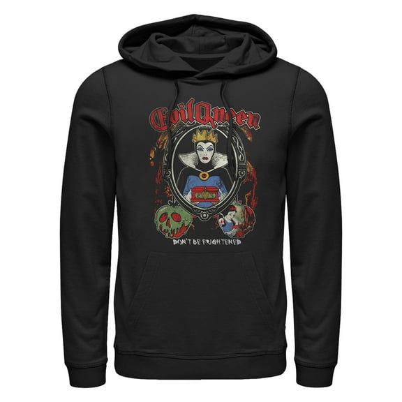 Men's Snow White and the Seven Dwarfs Evil Queen Frighten Pull Over Hoodie
