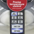 thumbnail image 6 of Hamilton Beach Temperature-Control Electric Glass Kettle, Tea & Water Kettle, 1.7L with Auto Shutoff and Ultra-Fast Heating, 6 of 10