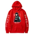 thumbnail image 1 of Sudadera con capucha de Demon Slayer para mujer, suéter con estampado de Anime japonés, Harajuku, Muichiro, Tokito, talla grande, novedad, 1 of 2