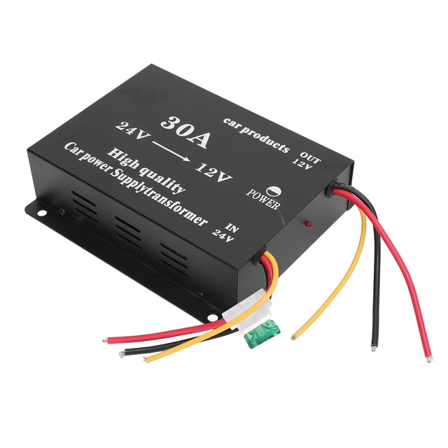24V to 12V DC Voltage Converter 600W Truck Sound Power Adapter Voltage Reducer Long Distance Driver Converter Regulator for Cars RVs SUVs Buses