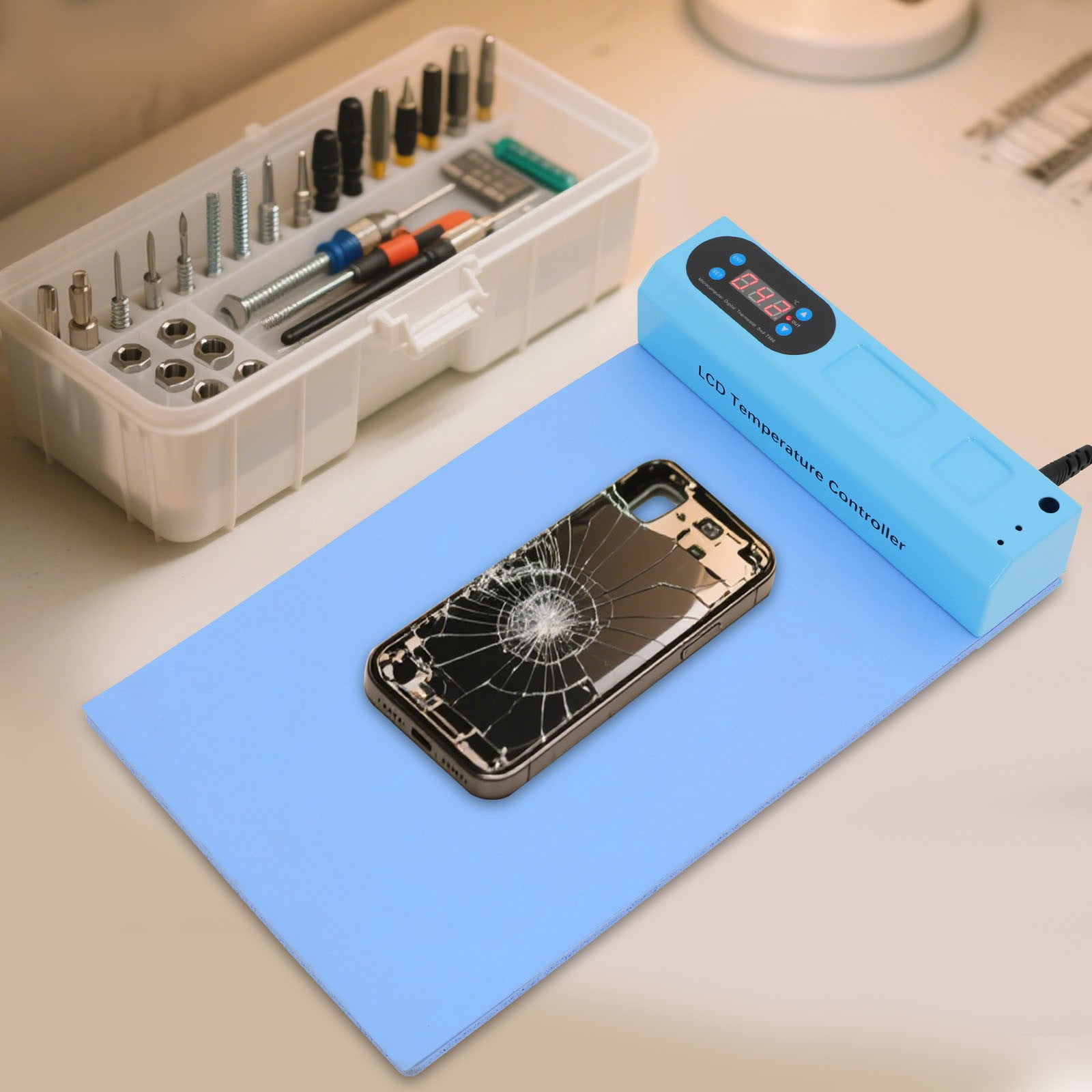 350W CPB Heating Pad Mobile Phone iPad LCD Screen Separator Plate Repair Tool Rapid Heating Constant Temperature High Efficiency