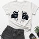 thumbnail image 4 of Haivin American Flag Stars Stripes Shirts for Women 4th of July Patriotic Shirt Cute Graphic Blouse USA Flag Tops Summer Tee, 4 of 6