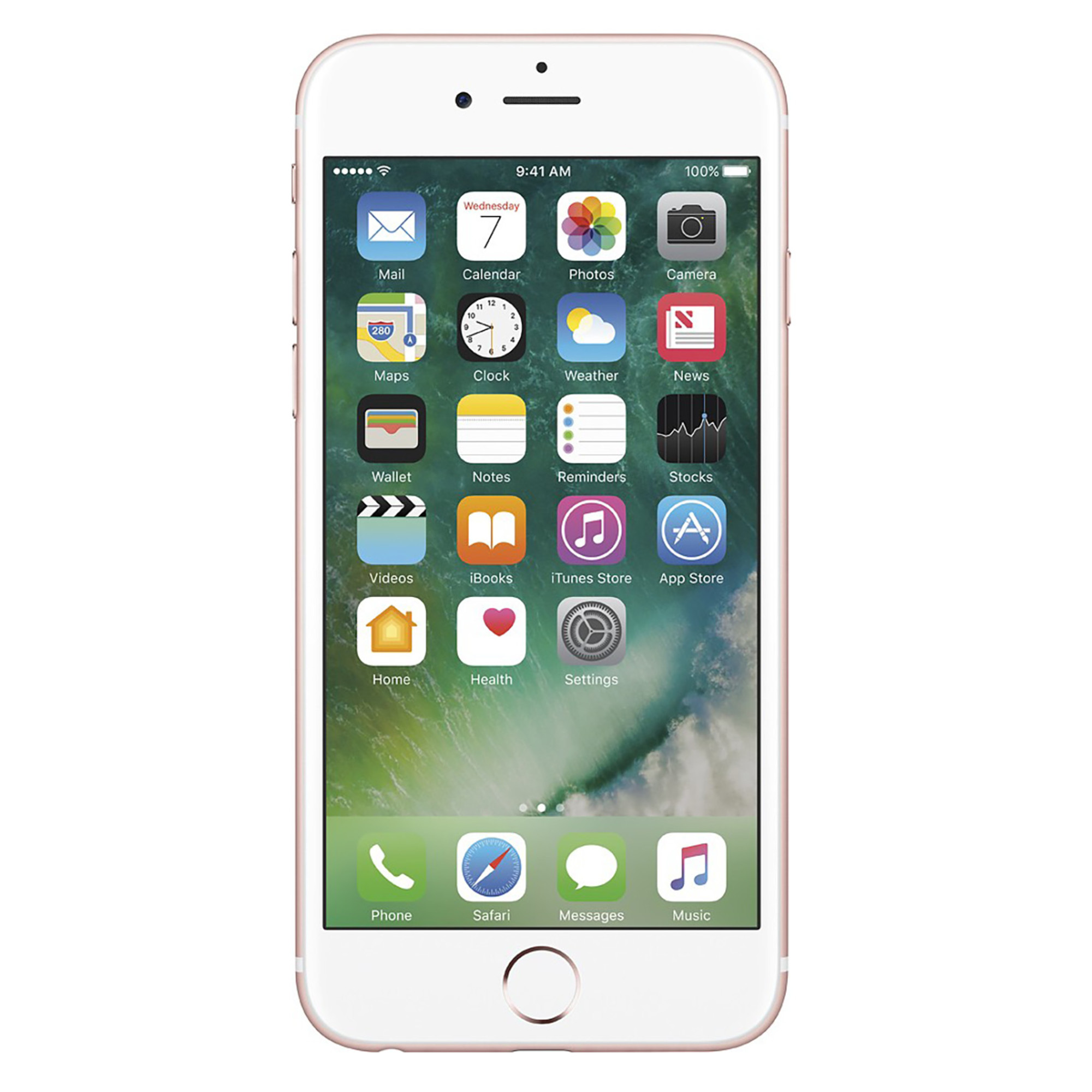 Apple iPhone 6s 32GB GSM Phone - Rose Gold (Used) + WeCare Alcohol Wipes Pack (50 Wipes) - image 3 of 6