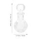 thumbnail image 4 of Dispensador de licor de vidrio, decantador de vino transparente, botella de whisky espesado, 4 of 6