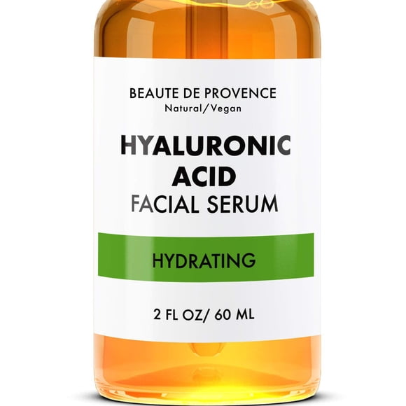 BEAUTE DE PROVENCE Suero facial | Sérum Hidratante y Exfoliante | 2 oz (ácido hialurónico)