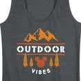 thumbnail image 3 of Mickey & Friends - Outdoor Vibes - Women's Racerback Tank Top, 3 of 5