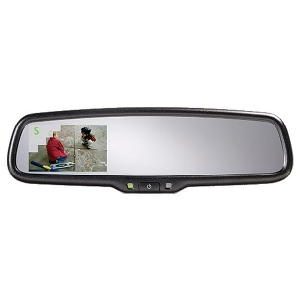 Gentex ADVGENM5S 3.3 in. AutoDimming Mirror with Camera Display