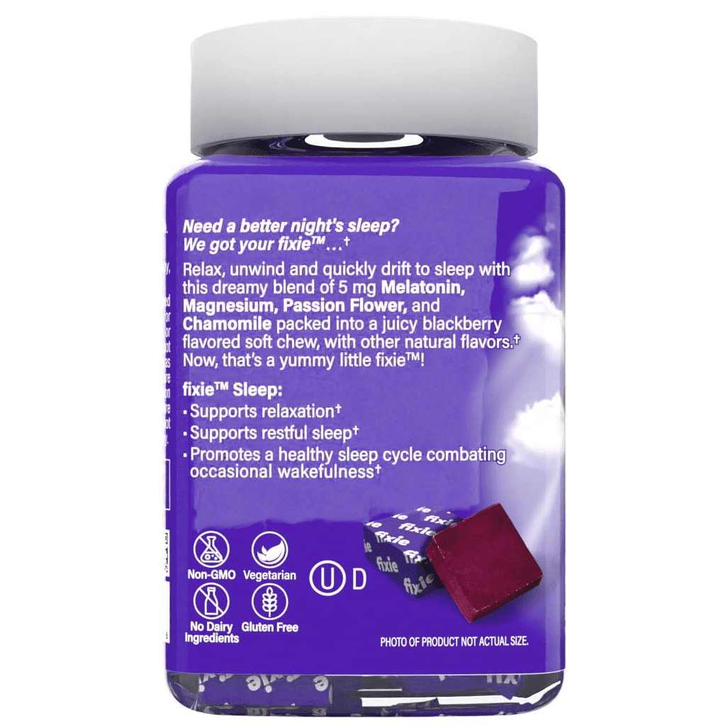 fixie Soft Chews Sleep 5mg Melatonin, 30 chews