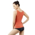 thumbnail image 2 of MD Shapewear Womens Tank Tops Body Shaper Camisole for Tummy Waist and Hips Large Orange, 2 of 5