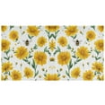 thumbnail image 3 of Daisies and Bees Pattern 3 Ring Hardcover Binders 1.5in Round Rings for Letter-Size Folder Paper Organizer Pockets for Office Student Recipe, 3 of 9