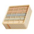 thumbnail image 7 of Foldable Storage Cubes Drawer Underwear Organizer Dividers， under Cabinet Organizer 20-Cell Fabric Storage Boxes for Lingerie,Socks,Ties, 7 of 7