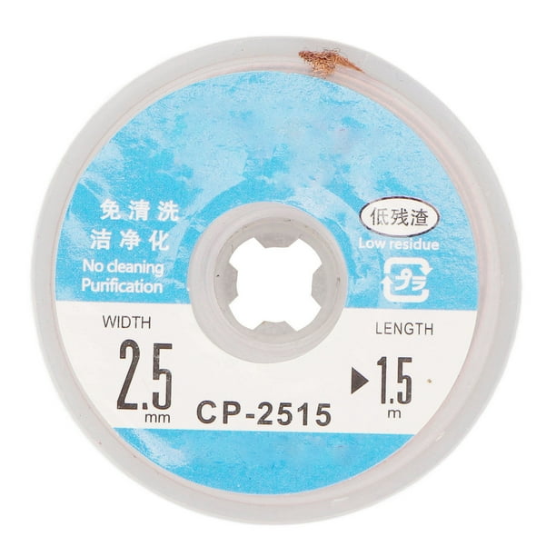 Solder Wick Low Residue Tin Removing No Clean Soft Desoldering Wick