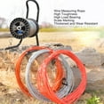 thumbnail image 4 of Construction Steel Wire Rope,  Accurate Easy  Steel Wire Measuring Rope Flexible  for Railroad, 4 of 7