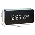 thumbnail image 3 of Reloj despertador Digital Advancent LED negro, 3 of 6
