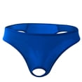 thumbnail image 2 of Ropa interior sexy para hombre, tanga de seda de hielo translúcida, pantalones tipo T, ropa interior, ropa interior aplicable en múltiples escenarios, 2 of 3