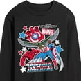 thumbnail image 3 of Marvel Captain America: Brave New World - Sticker Style - Men's Long Sleeve Graphic T-Shirt, 3 of 5