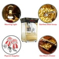 thumbnail image 6 of Olde Midway Movie Theater-Style Popcorn Machine with 8 oz Kettle, Black, 6 of 7