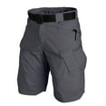 thumbnail image 3 of Shorts Tactiques Multi-Poches pour Hommes Shorts Cargo Multi-Usages Shorts de Randonnée Imperméables pour Extérieur, 3 of 5