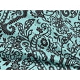 thumbnail image 5 of oneOone Rayon Aqua Blue Fabric Paisley Diy Clothing Quilting Fabric Print Fabric By Yard 56 Inch Wide-QA, 5 of 8