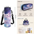 thumbnail image 7 of Jeiento Axolotl 17 Inch Large Capacity Schoolbag Set 4-Piece Lunch Bag Pencil Case Water Bottle Holder Galaxy Sky Lightweight Backpack for Girls Kids, 7 of 7