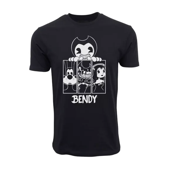 BENDY AND THE INK MACHINE PANELS T SHIRT up to Size 4XL