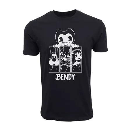 BENDY AND THE INK MACHINE PANELS T SHIRT up to Size 4XL