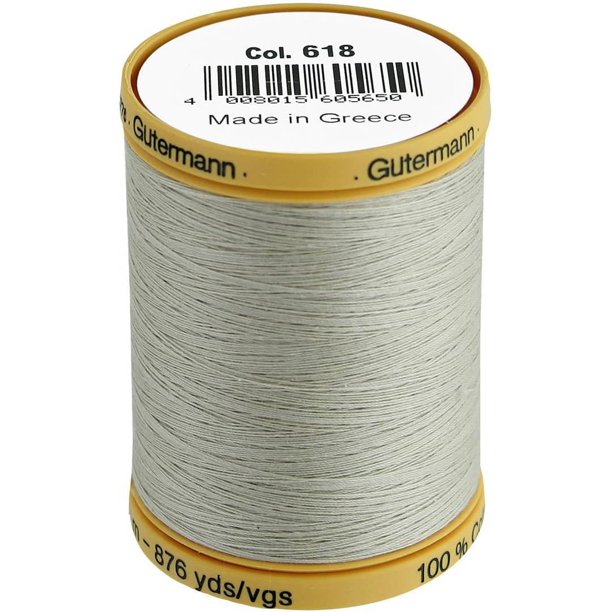 Gutermann Cotton 50 Thread 800M Sandy Grey