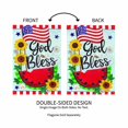 thumbnail image 6 of Evergreen Applique Garden Flag - God Bless Patriotic, 12.5 x 18 inch Double Sided, 6 of 8