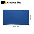 thumbnail image 2 of Uxcell 2pcs Summer Neck Gaiter Unisex Sun Protection Face Mask, Blue, 2 of 7