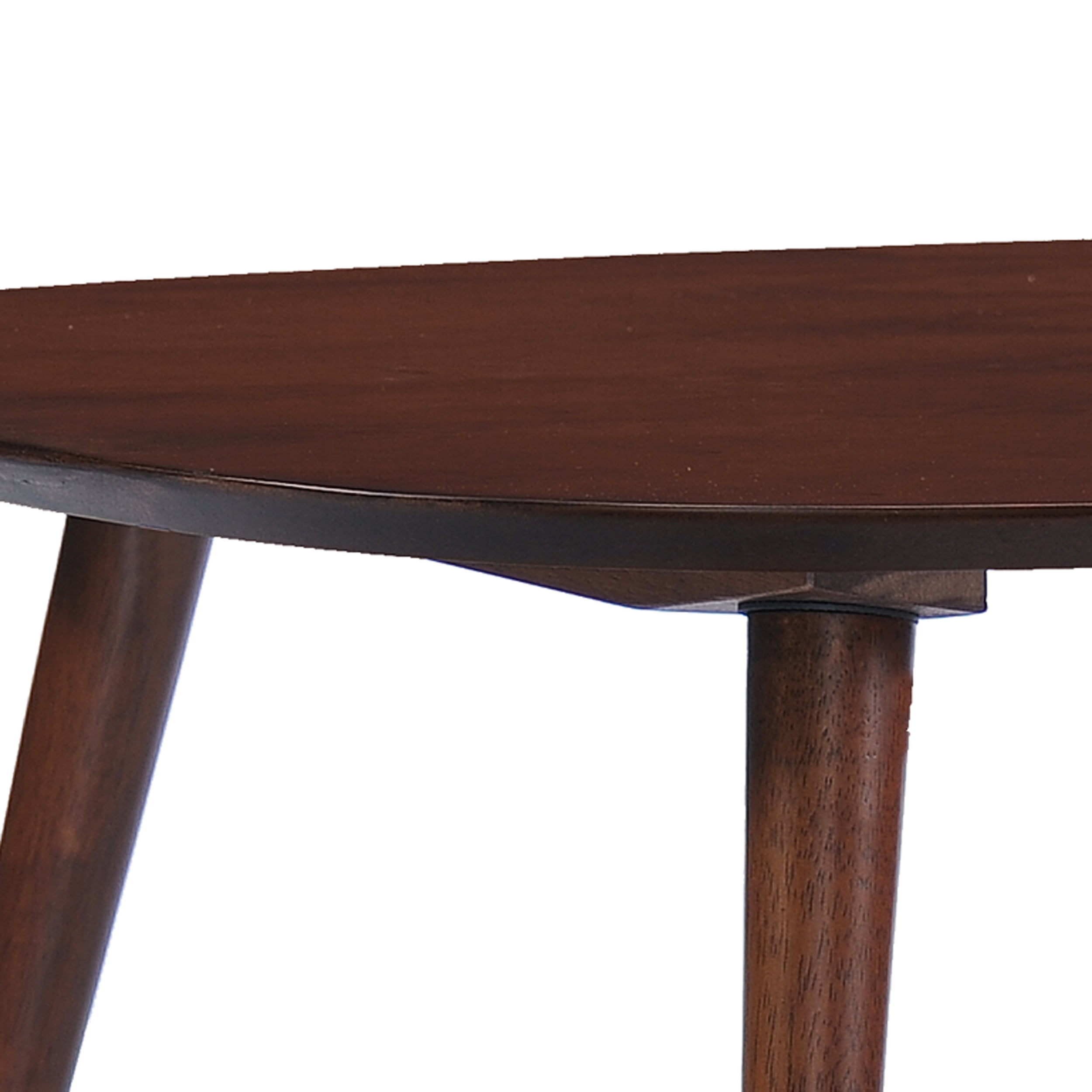 Caspar Wood Coffee Table Walnut Finish Com
