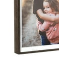 thumbnail image 3 of ArtToFrames 8" x 14" Silver with Stained Grey Picture Frame, 8.5x14 inch Silver Wood Poster Frame (WOM-4767), 1 Pack, 3 of 7