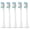 5PCS WHITE, variant on Replacement Toothbrush Heads for AquaSonic Black Series/Black Series Pro/Vibe Series ORCA AQUASONA Toothbrush Bristle Nozzle