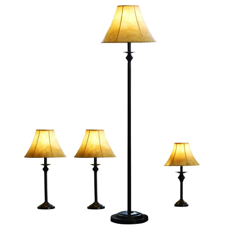 Lamp set of on sale 4
