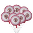 thumbnail image 1 of 8 Pcs Décorations de Fête d'Halloween Accessoires Photo Ballons Créatifs d'Halloween, 1 of 7