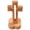flower shaped base, variant on Beech Ornament Meaningful Gift Standing Home Decor Collectible Figurines Collection Crucifix for Study Office Desktop Decoration , flower shaped base