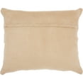 thumbnail image 2 of Nourison Natural Leather Hide Cut Out Arrows Rose Decorative Throw Pillow , 18" x 22", 2 of 2