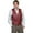 Black Cherry, variant on Scully Western Vest Mens Lambskin Leather Button 40 Long Black 503