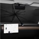 thumbnail image 5 of El Parasol Para El Parabrisas Más Nuevo Para El Coche, Mejorado Con Reflector Nano Upf50+, Protege El Coche Del Daño Solar, Sombrilla Parasol Para El Coche, Suv, Camión, Mantiene El Coche Fresco Y C, 5 of 8