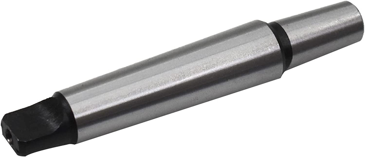 MT2 To JT6 Drill Chuck Arbor - #2 Morse Taper, 3/8-16 UNC Thread, Non-Tanged