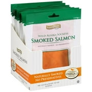 Trans-Ocean Wild Alaska Sockeye Smoked Salmon 4 oz. Package