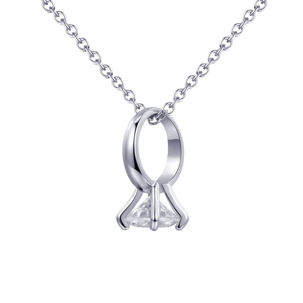 Collar para mujer, joyería para mujer, collar con colgante de circonita y cadena larga para clavícula, pulsera de cristal.