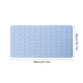 thumbnail image 3 of Alfombrilla de baño rectangular antideslizante con ventosas | Alfombrilla de ducha de PVC | Alfombrilla de masaje para pies para mayor seguridad en el baño y la ducha | Alfombrilla antideslizante de, 3 of 7